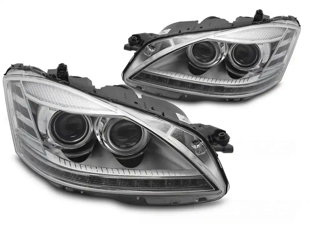 Výprodej Přední světla MERCEDES S-CLASS W221 05-09 XENON LED chorm