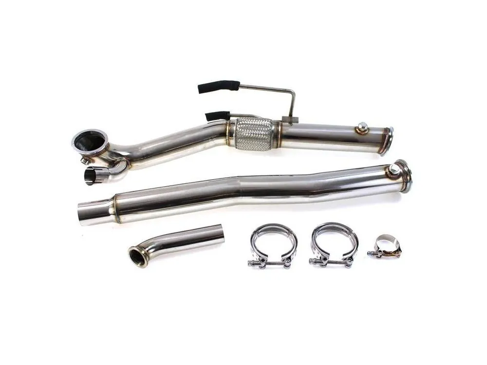 Downpipe Audi A3 VW Golf V FWD 2.0TFSI Decat Turbo GT30 / GT35 Bezpečná Platba