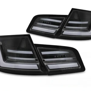 Zadní světla BMW F10 10-13 lesklá černá LED SEQ Sleva