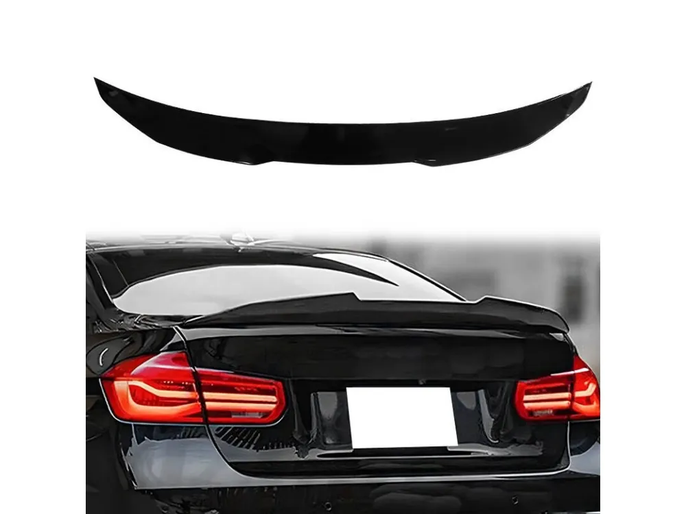 Zadní spoiler BMW 3 (F30) Sedan 2011-2018 lesklý černý, ABS plast Top Prodej