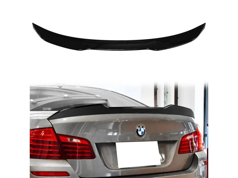 Zadní spoiler BMW 5 F10 F18 lesklý černý, ABS plast Bezpečná Platba