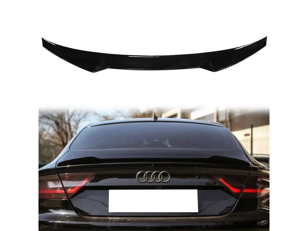 Top Prodej Zadní spoiler Audi A7 4G lesklý černý ABS