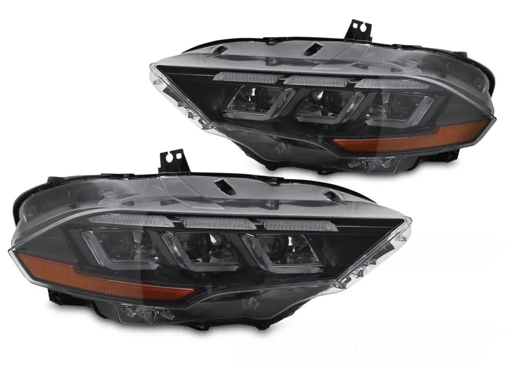 Nízká Cena Přední světla FORD MUSTANG 18-22 FULL LED SEQ DRL