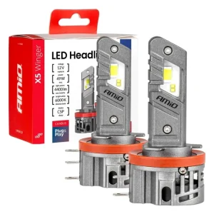 Nejprodávanější AMiO LED žárovky H15 6000K X5-series WINGER 49W CANBUS