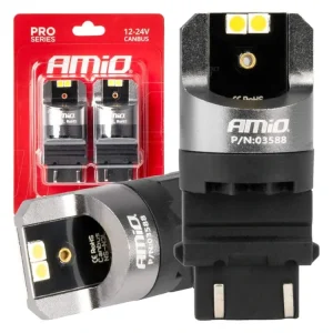 Originální LED žárovky CANBUS PRO series 3157 P27/7W 4x3030 SMD bílé 12/24V