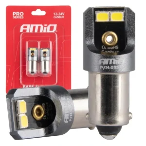 LED žárovky CANBUS PRO T4W BA9S 4x2016 SMD bílé 12V 24V Speciální Cena