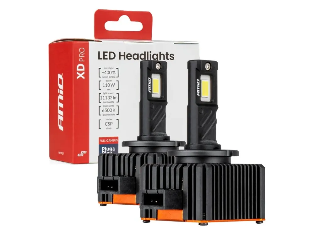 AMiO LED žárovky D1S/D1R XD PRO FULL CANBUS Aktuální