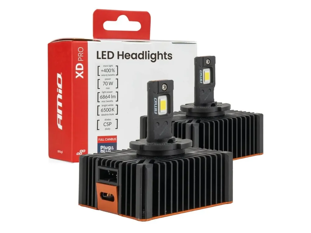 AMiO LED žárovky D5S XD PRO FULL CANBUS Autentický