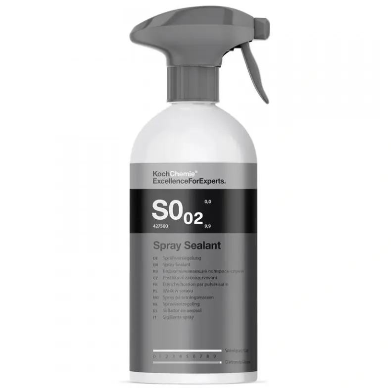 Omezená Nabídka Tekutý vosk Koch Spray Sealant S0.02 s rozprašovačem, 500 ml