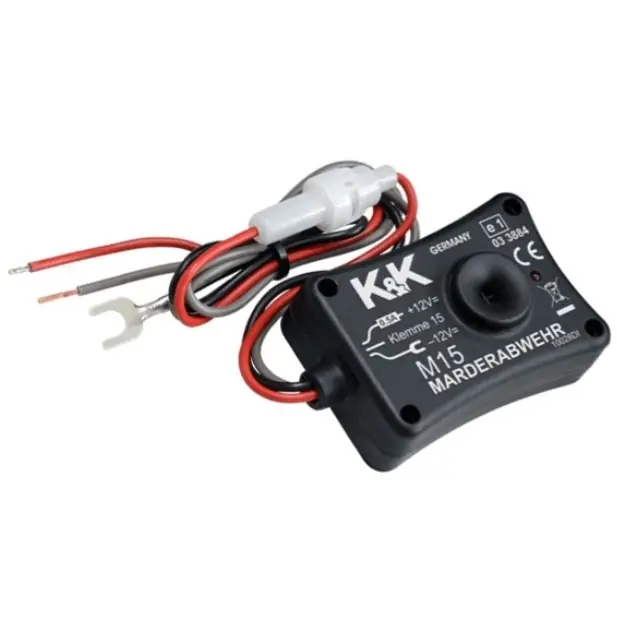Odpuzovač plašič kun a hlodavců K&K M15, 12V Novinka
