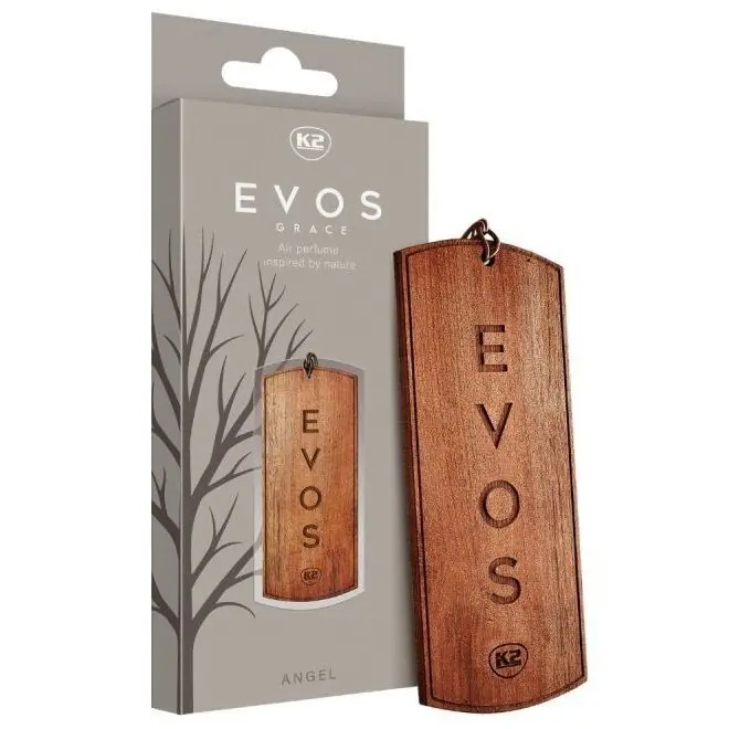 Must-Have Dřevěná vůně do auta K2 EVOS ANGEL, závěsná
