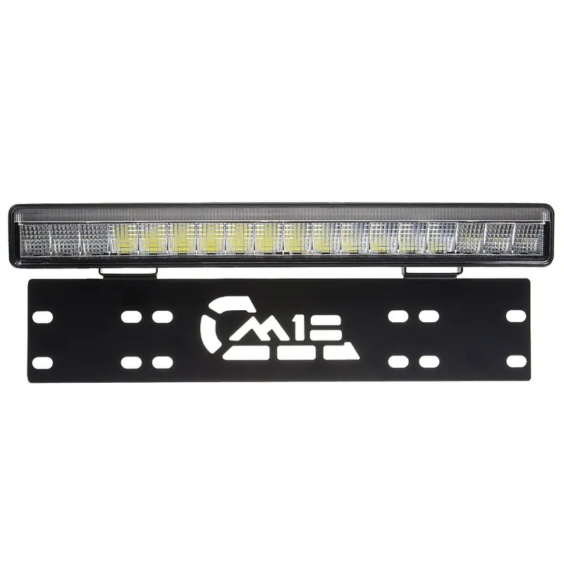 Aktuální LED rampa s pozičním světlem na SPZ, 18x3W, 380 mm, ECE R112 STUALARM
