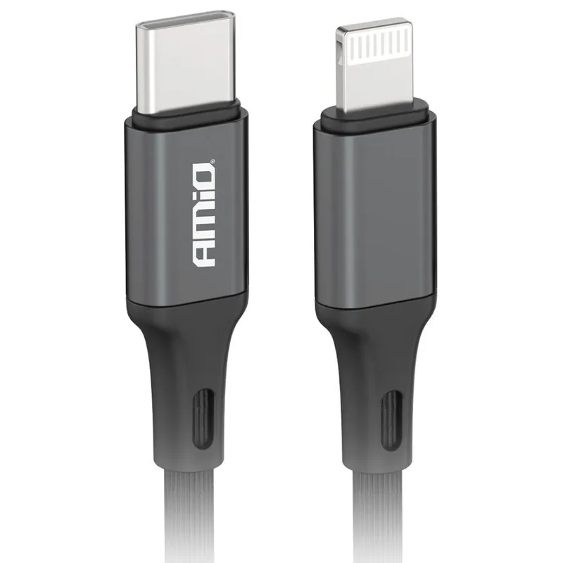 Datový kabel s konektorem USB-C Lightning, 1m, 20W AMIO Cenový Hit