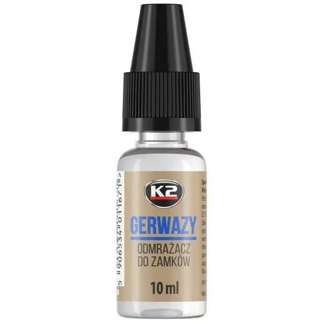 Rozmrazovač zámků K2 GERWAZY, 10 ml Akce