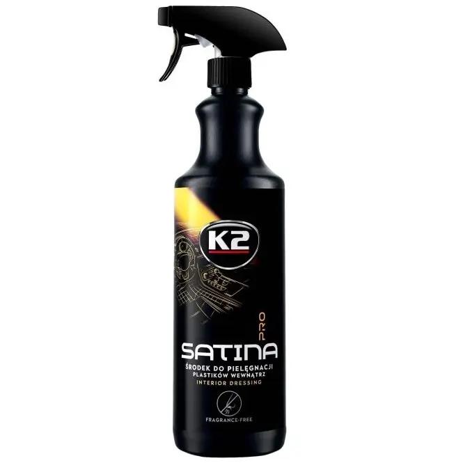 Ošetření vnitřních plastů K2 SATINA PRO, 1000 ml Bezpečná Platba