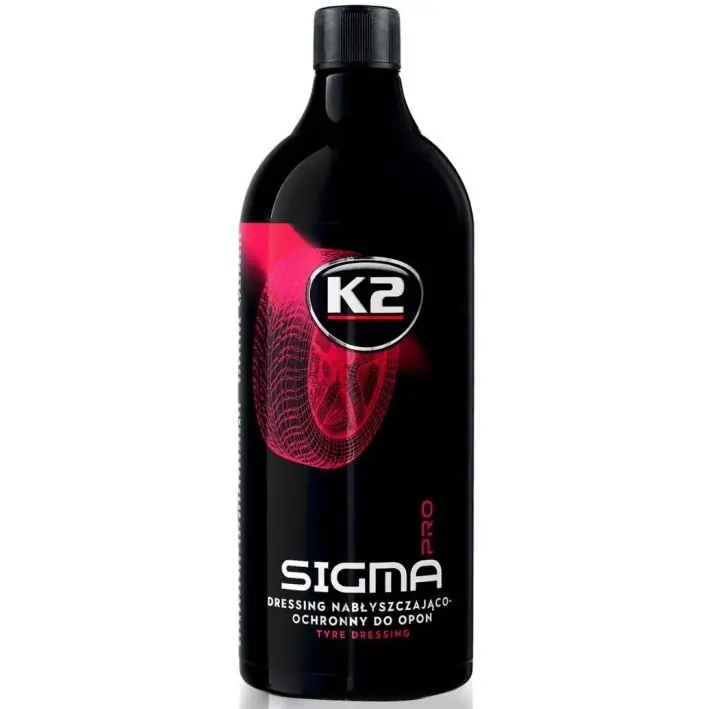 Gel na pneumatiky K2 SIGMA PRO pro vysoký lesk, 1000 ml Levný