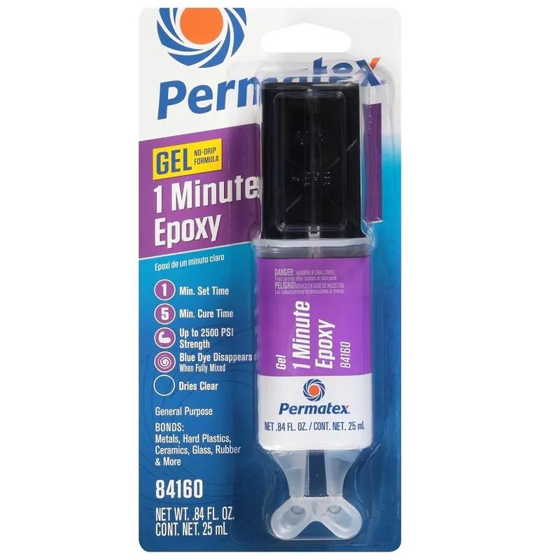 Nová Kolekce Dvousložkové epoxidové lepidlo PERMATEX 1 Minute Epoxy, 25 ml