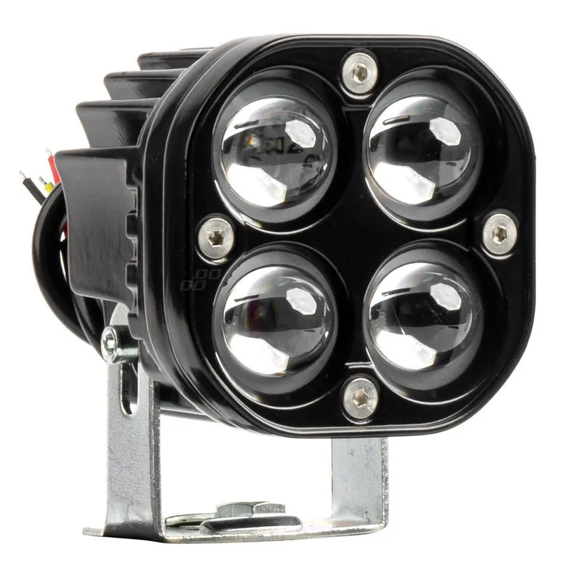 LED pracovní světlo 4 LED 4000 LM s funkcí mlhovky (77 x 77 x 65 mm) AMIO Akce