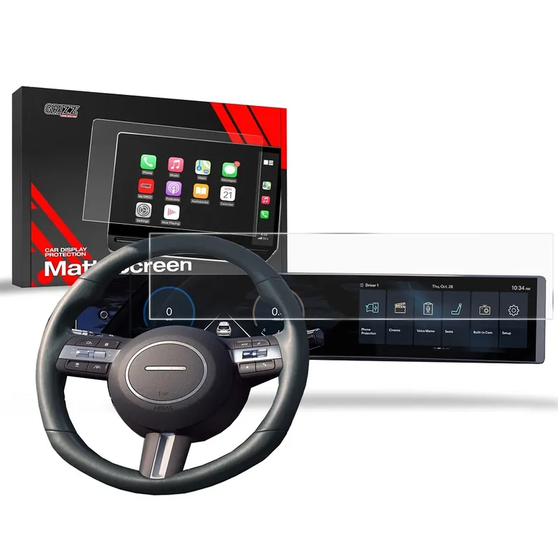 Matná fólie na displej GRIZZ Protector pro Hyundai Tucson IV (od roku 2024>) - displej 12,3" Jen Po Omezenou Doba
