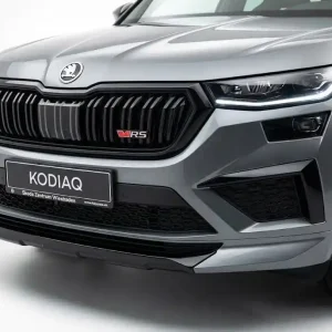 Difuzor předního nárazníku Škoda Kodiaq I RS / Sportline Facelift (2021 - 2024) černý MILOTEC Pouze Dnes