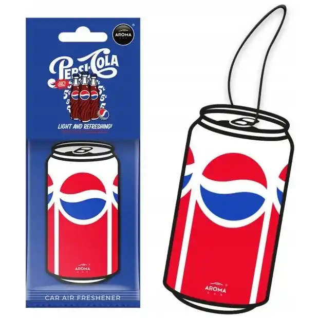 Vůně do auta AREON PEPSI plechovka, papírová, závěsná Novinka