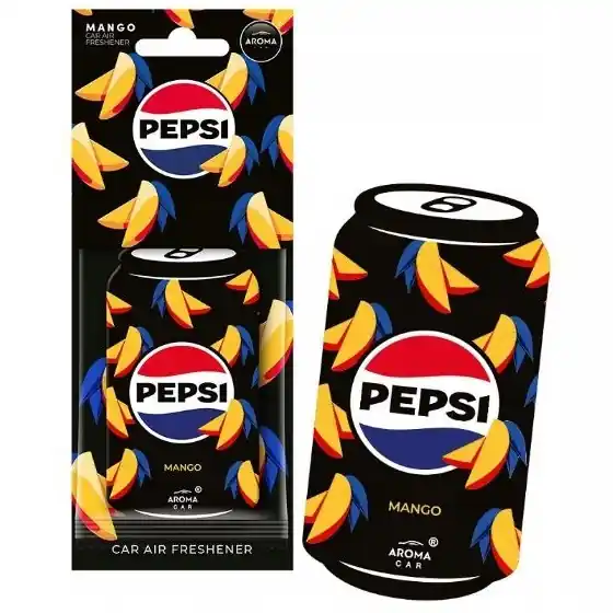 Objednat Nyní Vůně do auta AREON PEPSI MANGO plechovka, papírová, závěsná