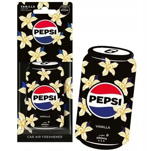 Speciální Cena Vůně do auta AREON PEPSI VANILLA plechovka, papírová, závěsná
