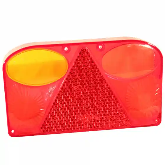 Náhradní sklo světla na vozíky a přívěsy FRISTOM FT-88 (235 x 134 mm) - levé Výprodej