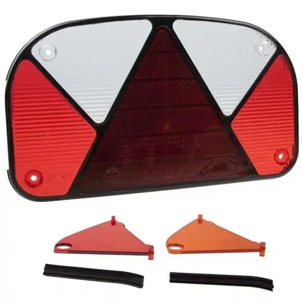 Výhodná Nabídka Náhradní sklo světla na vozíky a přívěsy AGADOS MULTIPOINT 2 (235 x 134 mm) - levé / pravé