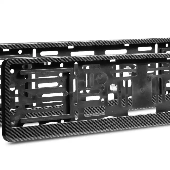Nízká Cena Podložka pod SPZ CARBON LOOK s realistickým carbon-look vzhledem