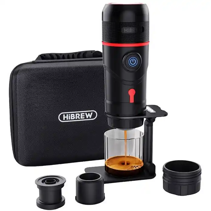 Must-Have Espresovač / přenosný kávovar HiBREW H4-premium 15 bar na 12/230V