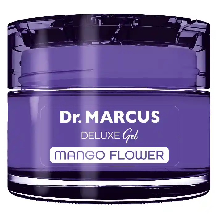 Novinka Vůně do auta Dr. MARCUS DELUXE Gel, MANGO FLOWER, 50 ml