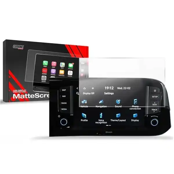 Matná fólie na displej GRIZZ Protector pro Hyundai i10 III (od roku 2023>) - displej 8" Vrácení Zdarma
