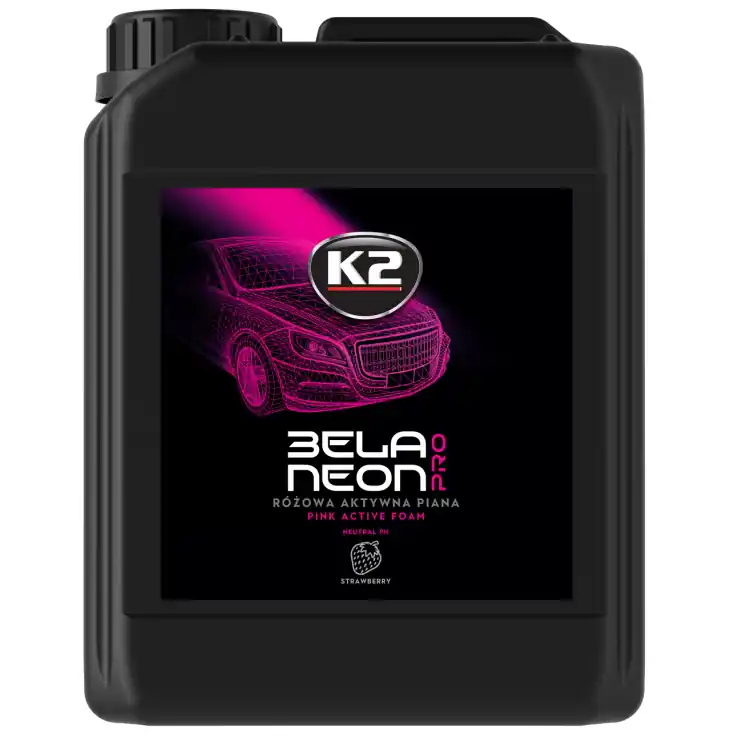 Aktivní pěna K2 BELA NEON PRO do napěňovače, PH neutrální, 5 litrů Hit Sezóny