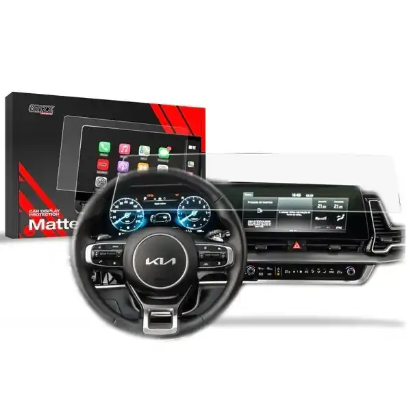 Horká Nabídka Matná fólie na displej GRIZZ Protector pro Kia Sportage V GT Line (2021 - 2024) - displej 12,3"