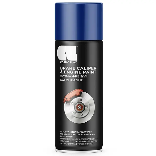 Akce Barva na brzdové třmeny a bubny COSMOSLAC, modrá, 400 ml