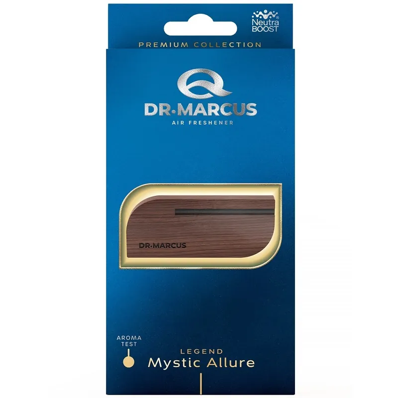 Dřevěná vůně do auta Dr. MARCUS LEGEND Mystic Allure, do větrací mřížky Časově Omezené