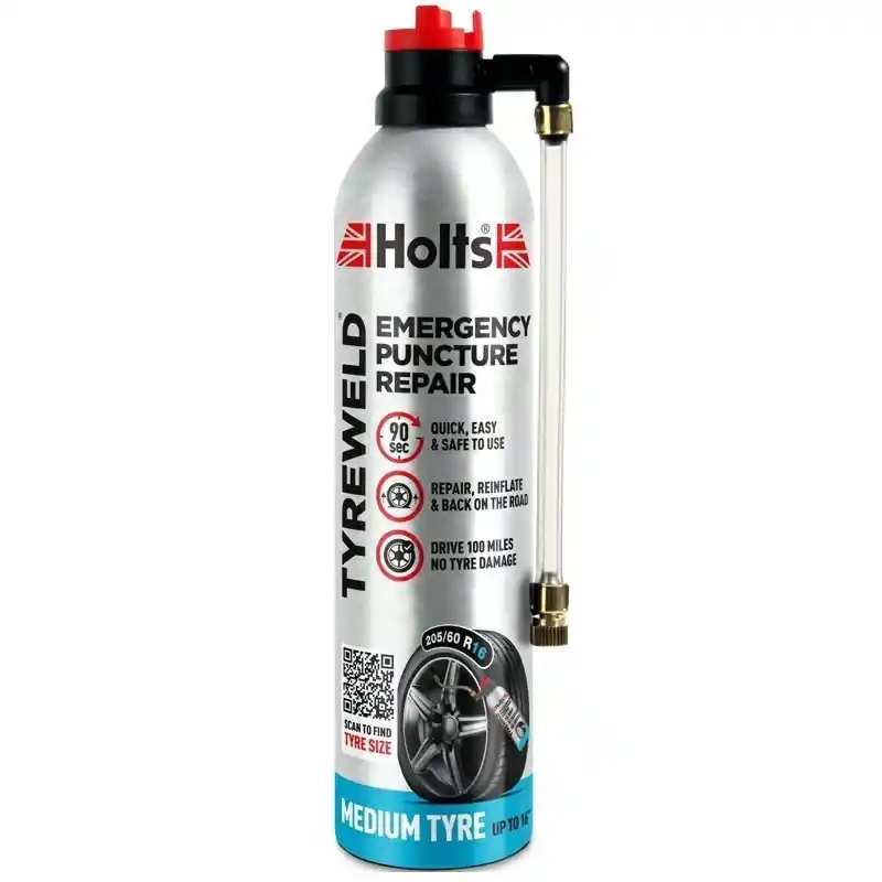 Opravný sprej pro rychlé nouzové opravy pneumatik HOLTS Tyreweld 15" a 16", 400 ml Ověřený