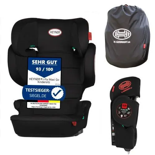 Výhodná Nabídka Dětská autosedačka Heyner i-FIX MAXI GO 15 - 36 kg - Pantera černá 784110