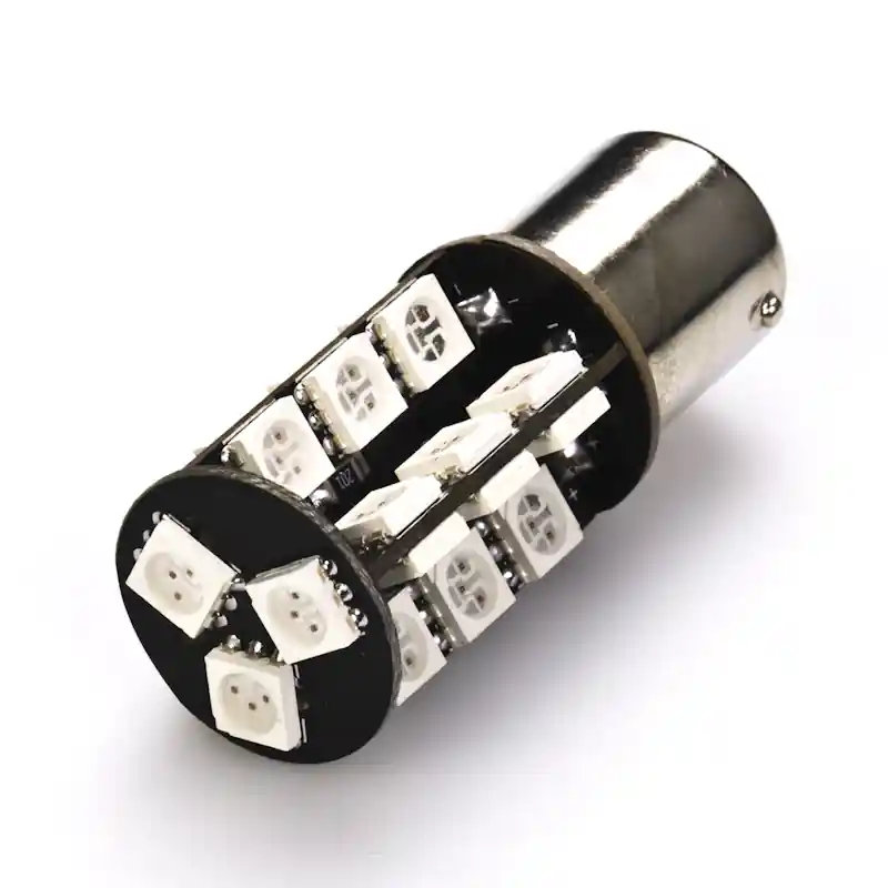 Aktuální CAN-BUS LED žárovka BA15S 27 SMD LED - bílá CARCLEVER