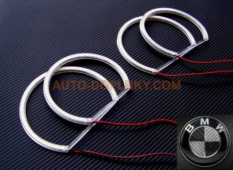 Víkendová Akce LED Angel Eyes kroužky BMW 3 E36 (1990 - 2000) - bílé - 264 LED