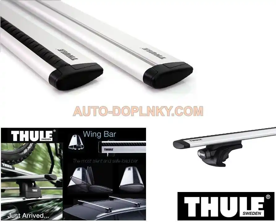 Sleva Střešní nosič na podelníky Škoda Octavia II Combi (2005) - Thule Wingbar