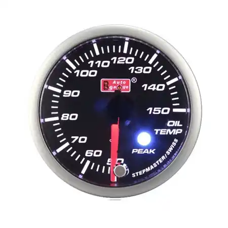 Ukazatel teploty oleje Auto Gauge - průměr 52 mm Super Cena