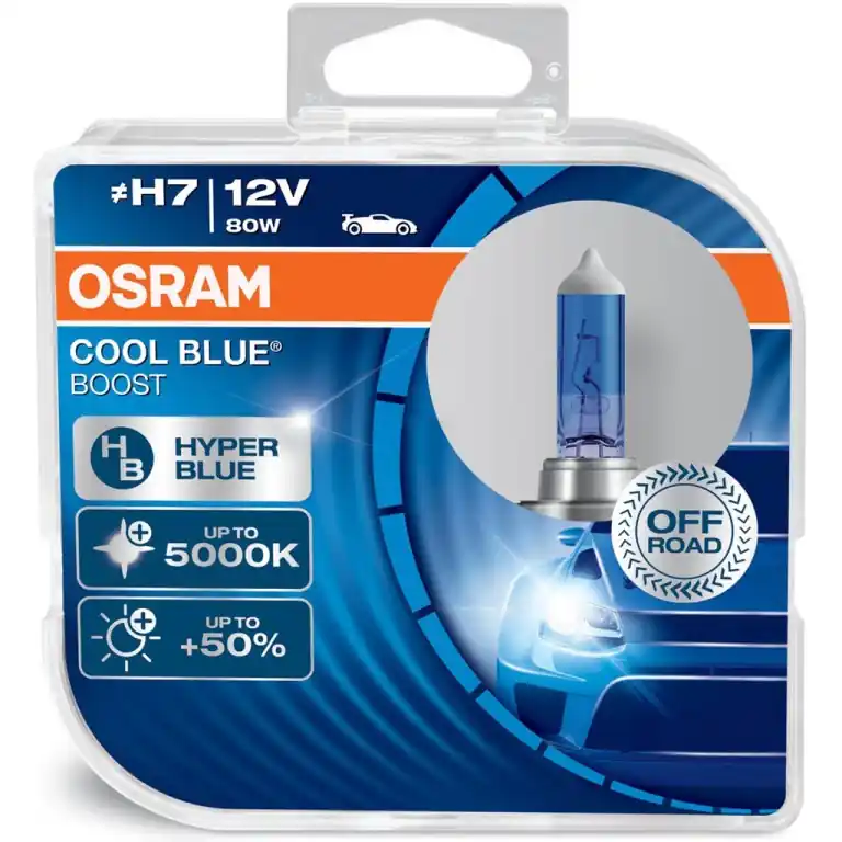 Aktuální Žárovky H7 Osram Cool Blue Boost 80W (DUO BOX 2 ks)