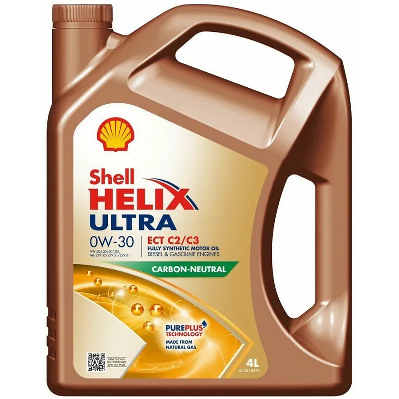 Top Prodej Motorový olej Shell 0W-30 Helix Ultra ECT C2/C3 - 4 litry