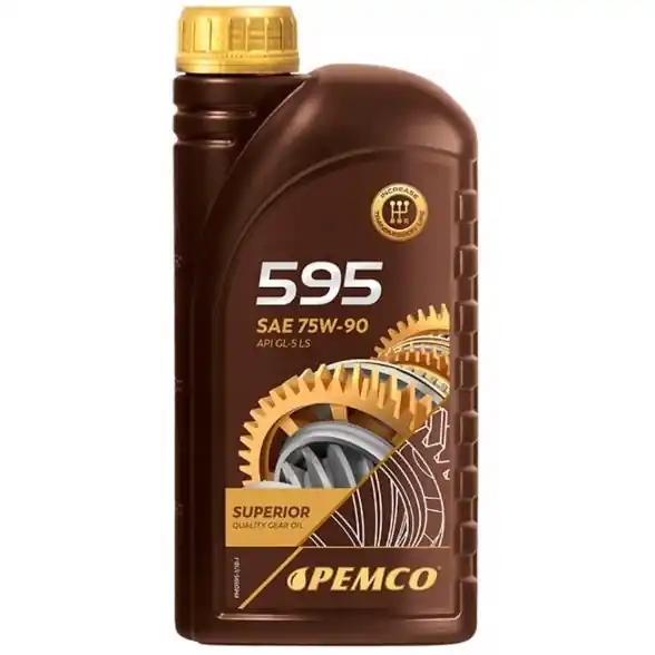 Syntetický převodový olej PEMCO 595 SAE 75W-90, 1 litr Nová Kolekce