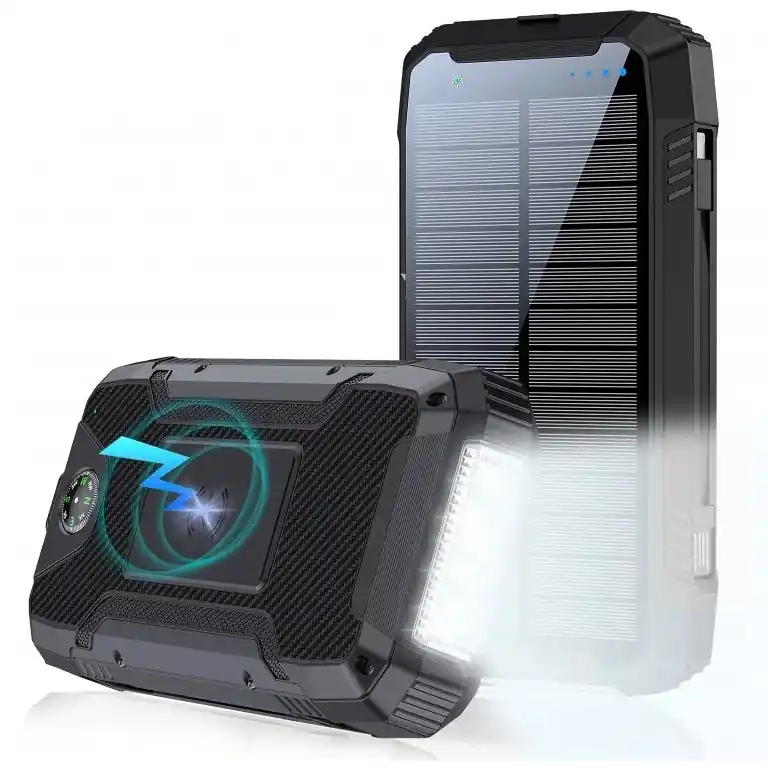 Přímo Od Výrobce Powerbanka WINNER GROUP 20000 mAh, PD20W+ QC3.0, se solárním panelem