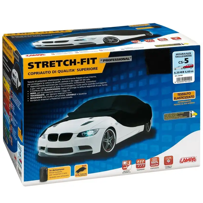 Zlevněný Interiérová plachta na auto LAMPA STRETCH-FIT professional CS-5