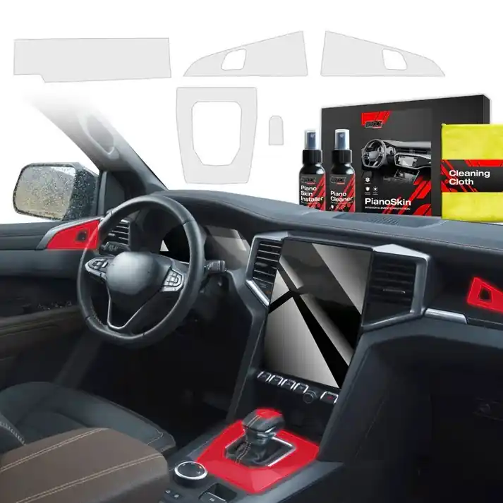 Cenová Bomba Ochranné fólie interiéru Volkswagen Amarok II (od roku 2022>) GRIZZ Protector, 5v1, matné
