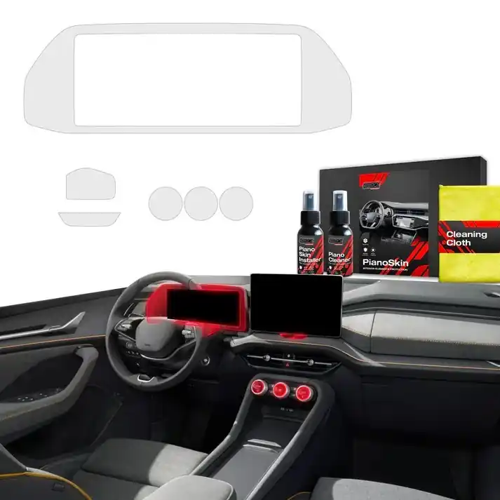 Sleva Ochranné fólie interiéru Škoda Kodiaq II (od roku 2024>) GRIZZ Protector, 4v1, matné